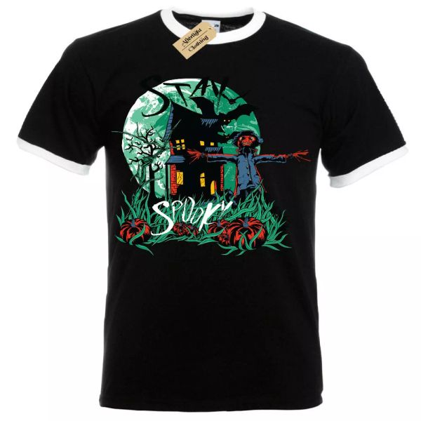 permanecer espeluznante camiseta susto cuervo murciélagos calabaza hombre ringer, White;black
permanecer espeluznante camiseta susto cuervo murciélagos calabaza hombre ringer, White;black