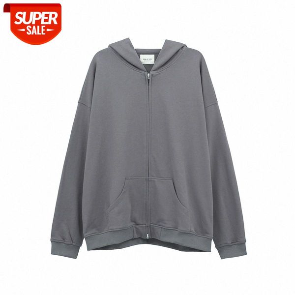 god grey zipper sweater hoodie jacket street brand cardigan men and women #692w, Black
god grey zipper sweater hoodie jacket street brand cardigan men and women #692w, Black