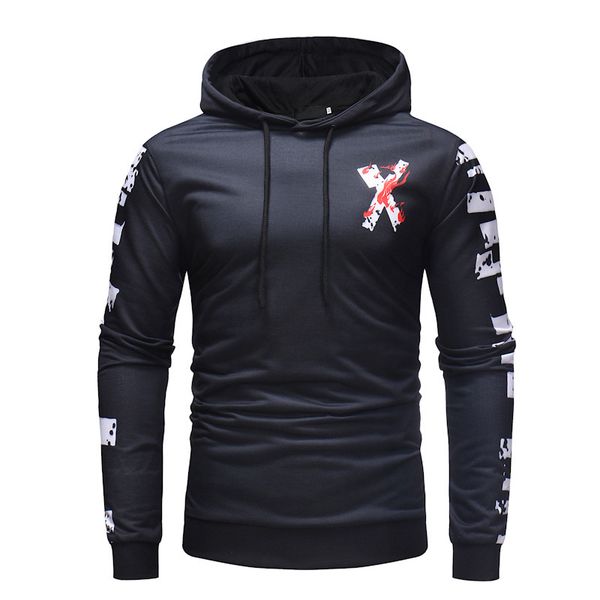 fashion fleece autumn and winter hoodies leisure personality creative fun printed men's sweater coat, Black
fashion fleece autumn and winter hoodies leisure personality creative fun printed men's sweater coat, Black