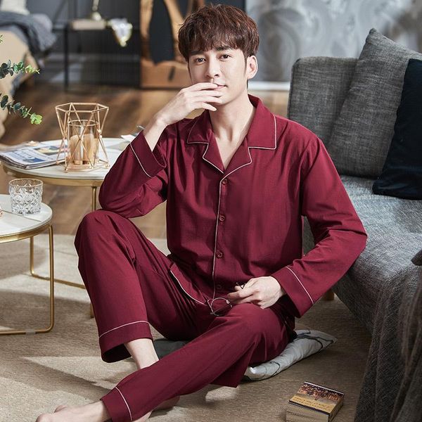 men's sleepwear fall set for men soft modal nightwear ensemble homme mens pajama casual lounge suit male pijama hombre pyjama h4gs, Black;brown
men's sleepwear fall set for men soft modal nightwear ensemble homme mens pajama casual lounge suit male pijama hombre pyjama h4gs, Black;brown