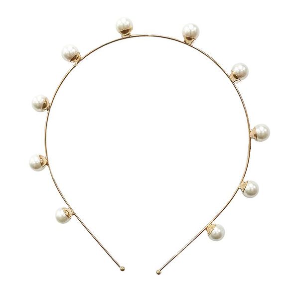 hair clips & barrettes chimera elegant pearl hairband alloy gold metal hoops headband trendy bridal simple accessories for women girls, Golden;silver
hair clips & barrettes chimera elegant pearl hairband alloy gold metal hoops headband trendy bridal simple accessories for women girls, Golden;silver