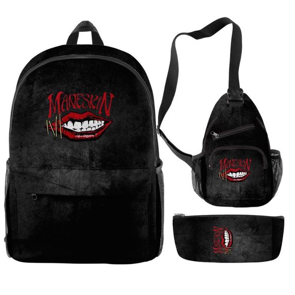 backpack 2021 maneskin schoolbag for boys girls 3d printed 3pcs/set oxford waterproof teenager women men travel bag
backpack 2021 maneskin schoolbag for boys girls 3d printed 3pcs/set oxford waterproof teenager women men travel bag