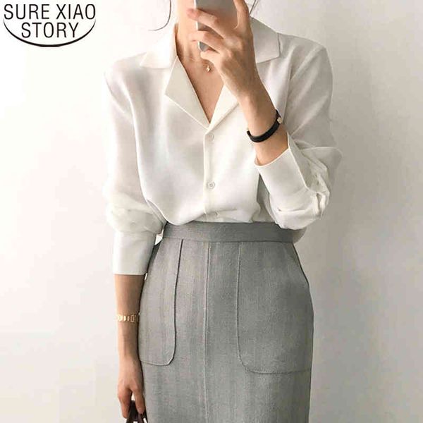 women white long sleeve shirts ol style spring notched suit collar womens and blouses feminine loose clothes 9379 50 210417
women white long sleeve shirts ol style spring notched suit collar womens and blouses feminine loose clothes 9379 50 210417