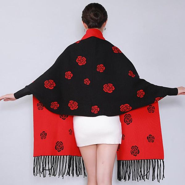 scarves 2021 fashion winter warm sleeve ponchos capes for women oversized shawls and wraps cashmere pashmina female bufanda mujer, Blue;gray
scarves 2021 fashion winter warm sleeve ponchos capes for women oversized shawls and wraps cashmere pashmina female bufanda mujer, Blue;gray