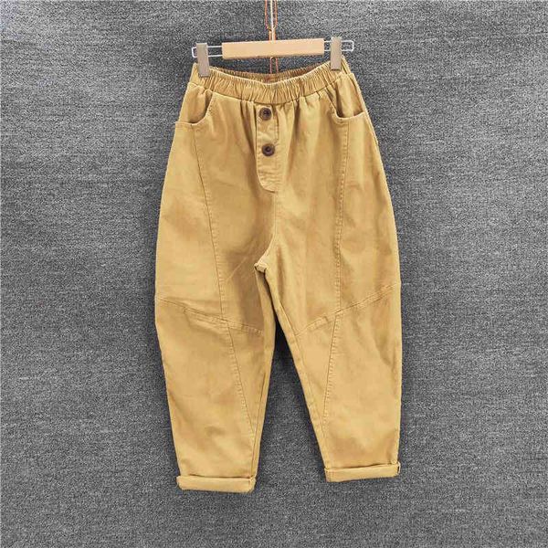women's pants & capris arrival spring women elastic waist loose harem 100% cotton all-matched casual yellow plus size s635 zn91, Black;white
women's pants & capris arrival spring women elastic waist loose harem 100% cotton all-matched casual yellow plus size s635 zn91, Black;white
