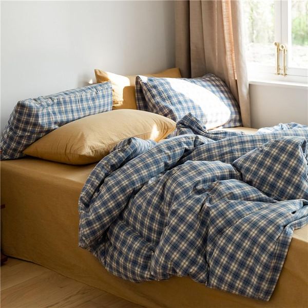 bedding sets all cotton four piece set of washed summer quilt cover three simple bed sheet home textile
bedding sets all cotton four piece set of washed summer quilt cover three simple bed sheet home textile