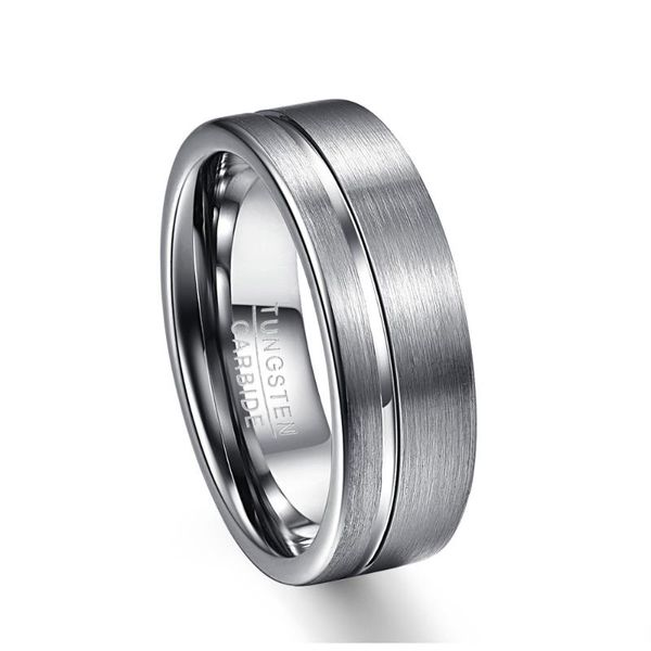 cluster rings 8mm men's polished grooved tungsten carbide brushed wedding bands flat comfort fit size 7-12 t030r, Golden;silver
cluster rings 8mm men's polished grooved tungsten carbide brushed wedding bands flat comfort fit size 7-12 t030r, Golden;silver