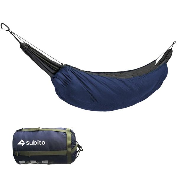 portable hammock sleeping bag underquilt thermal under blanket insulation accessory for camping bags
portable hammock sleeping bag underquilt thermal under blanket insulation accessory for camping bags
