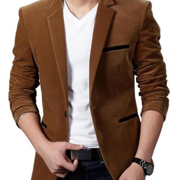 men's suits & blazers men velvet autumn winter coat mens jackets classic lapel blazer male quality suit jacket veste homme (only 1 ), White;black
men's suits & blazers men velvet autumn winter coat mens jackets classic lapel blazer male quality suit jacket veste homme (only 1 ), White;black