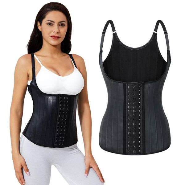 women's shapers glossy 25 steel reinforced plastic small straps comfortable corset waist breast support rubber shaped vest trainer, Black;white
women's shapers glossy 25 steel reinforced plastic small straps comfortable corset waist breast support rubber shaped vest trainer, Black;white
