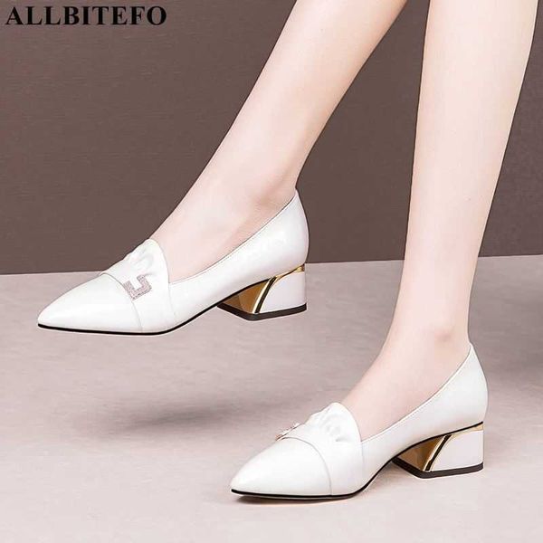 allbitefo size 34-42 real genuine leather women heels shoes thick heel kitten heels fashion high heels walking basic shoes 210611, Black
allbitefo size 34-42 real genuine leather women heels shoes thick heel kitten heels fashion high heels walking basic shoes 210611, Black