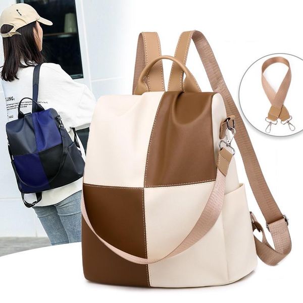 outdoor bags fashion women backpacks luxury pu leather splice female school bag ladies backpack 2021 desinger student girls
outdoor bags fashion women backpacks luxury pu leather splice female school bag ladies backpack 2021 desinger student girls