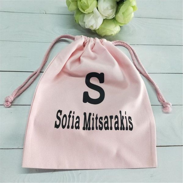 gift wrap large size personalised name cotton bag custom pink wedding bridesmaid favor underwear swimwear cosmetic
gift wrap large size personalised name cotton bag custom pink wedding bridesmaid favor underwear swimwear cosmetic