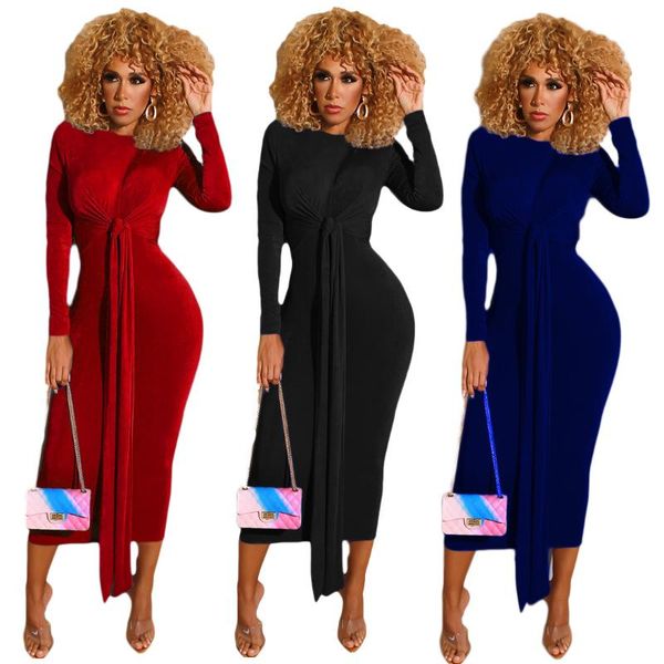 autumn winter women outdoor casual fashion home solid long sleeve club outfits dress vestidos with belt plus size dresses, Black;gray
autumn winter women outdoor casual fashion home solid long sleeve club outfits dress vestidos with belt plus size dresses, Black;gray