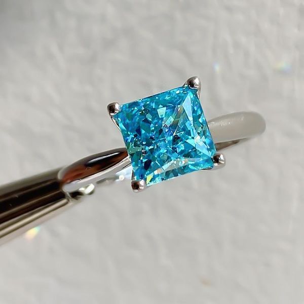 cluster rings s925 sterling silver aquamarine color high carbon diamond radiant cut princess square ring main stone 7*7 woman engagement gif, Golden;silver
cluster rings s925 sterling silver aquamarine color high carbon diamond radiant cut princess square ring main stone 7*7 woman engagement gif, Golden;silver