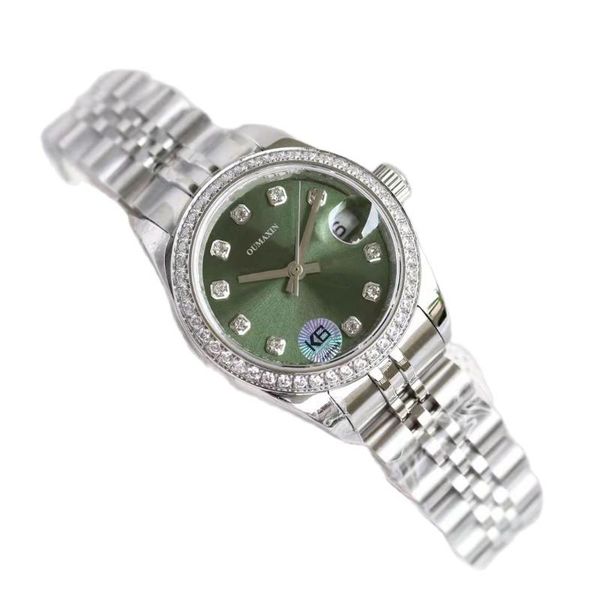 wristwatches ladies watch 31mm green dial 316l stainless steel sapphire automatic mechanical female126333, Slivery;brown
wristwatches ladies watch 31mm green dial 316l stainless steel sapphire automatic mechanical female126333, Slivery;brown