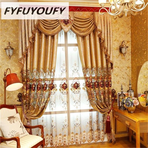 curtain & drapes european luxury embroidered curtains for living room french window kitchen with treatment drap
curtain & drapes european luxury embroidered curtains for living room french window kitchen with treatment drap