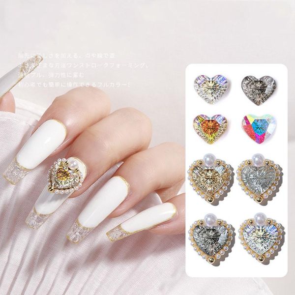 nail art decorations misscheering 1 pcs heart nails rhinestones accessories for decoration 2021 pearl jewelry stickers diy manicure, Silver;gold
nail art decorations misscheering 1 pcs heart nails rhinestones accessories for decoration 2021 pearl jewelry stickers diy manicure, Silver;gold