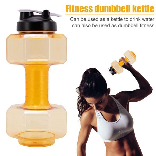 water bottle 5colors sports bottles 2600ml leakproof portable unbreakable my plastic shaker bpa fitness dumbbell unisex
water bottle 5colors sports bottles 2600ml leakproof portable unbreakable my plastic shaker bpa fitness dumbbell unisex