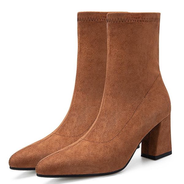 boots 2021 spring black brown apricot women ankle lace-up pointed toe square heels sock size 34 -39 11815ajs3361
boots 2021 spring black brown apricot women ankle lace-up pointed toe square heels sock size 34 -39 11815ajs3361