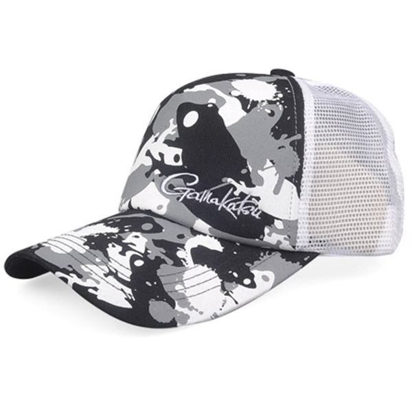 gamakatsu fishing cap sun summer men's sun protector hat sunscreen breathable mesh 220117, Black;white
gamakatsu fishing cap sun summer men's sun protector hat sunscreen breathable mesh 220117, Black;white