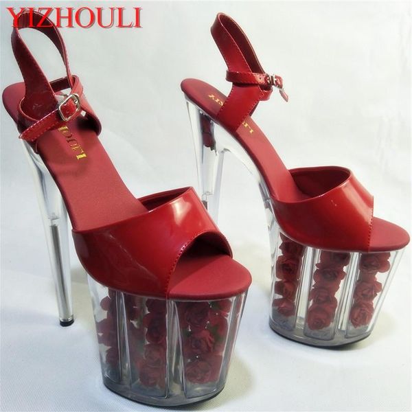 the all-transparent crystal rose roman strappy sandals 20cm high heels, romantic bridal shoes, Black
the all-transparent crystal rose roman strappy sandals 20cm high heels, romantic bridal shoes, Black