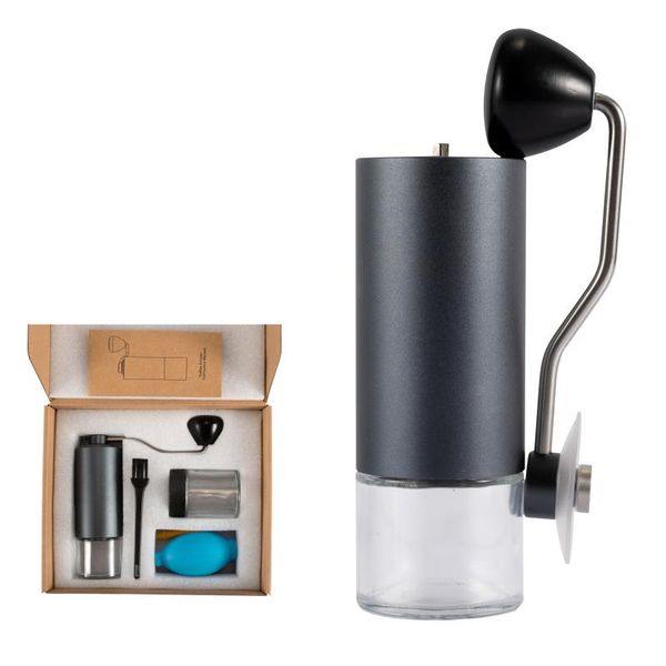 manual coffee grinders household sus420 stainless steel burr aviation aluminum portable hand crank grinder suitable for french filter press
manual coffee grinders household sus420 stainless steel burr aviation aluminum portable hand crank grinder suitable for french filter press