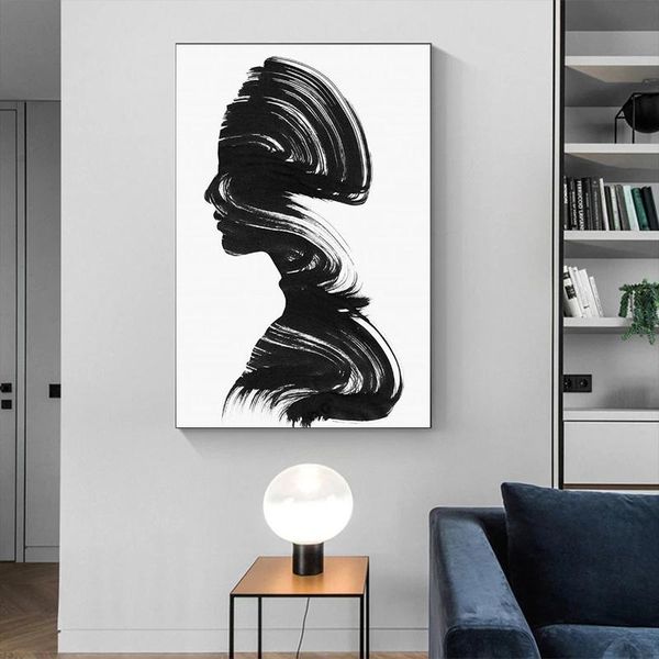 paintings nordic abstract woman sketch canvas painting art posters and prints black white line wall picture for living room
paintings nordic abstract woman sketch canvas painting art posters and prints black white line wall picture for living room
