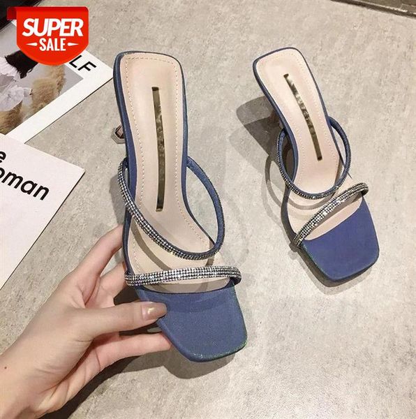 slipper women rhinestones high heels summer shoes woman wedding fashion jelly open toe mary janes mules thin party #y464, Black
slipper women rhinestones high heels summer shoes woman wedding fashion jelly open toe mary janes mules thin party #y464, Black
