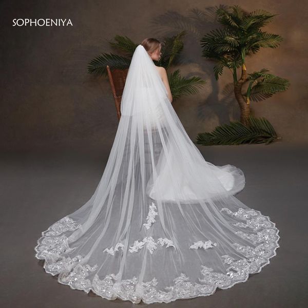 bridal veils arrival double layer long veil 2021 sequin shiny lace wedding dress headdress in white or ivory with hair comb, Black
bridal veils arrival double layer long veil 2021 sequin shiny lace wedding dress headdress in white or ivory with hair comb, Black