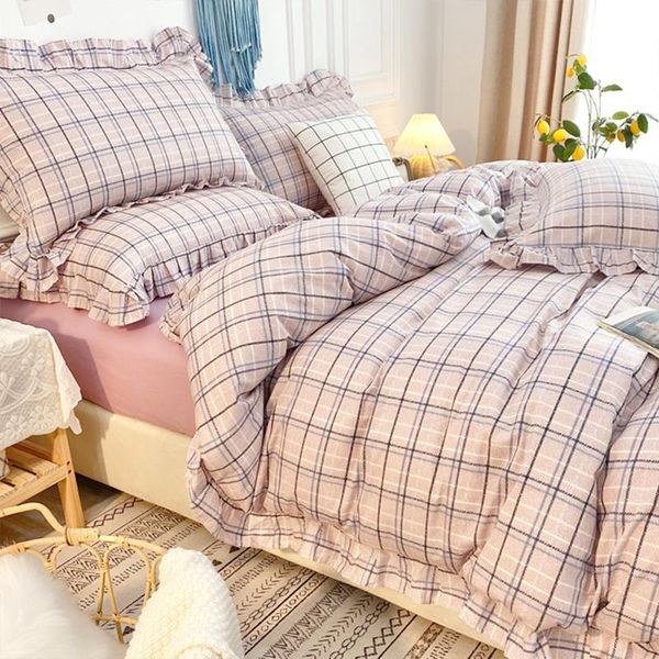 bedding sets four-piece bed full cotton 100% quilt cover three-piece set of student girl heart princess style
bedding sets four-piece bed full cotton 100% quilt cover three-piece set of student girl heart princess style