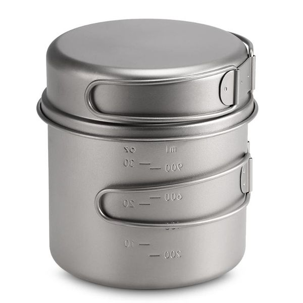camp kitchen 1100ml / 1600ml titanium pot pan set water cup mug super lightweight camping cookware folding handle
camp kitchen 1100ml / 1600ml titanium pot pan set water cup mug super lightweight camping cookware folding handle