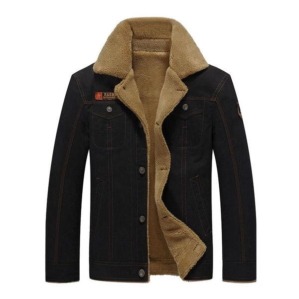 men's jackets men 2021 fleece jacket coat autumn winter casual tactical army outwear thick warm bomber military #t3g, Black;brown
men's jackets men 2021 fleece jacket coat autumn winter casual tactical army outwear thick warm bomber military #t3g, Black;brown