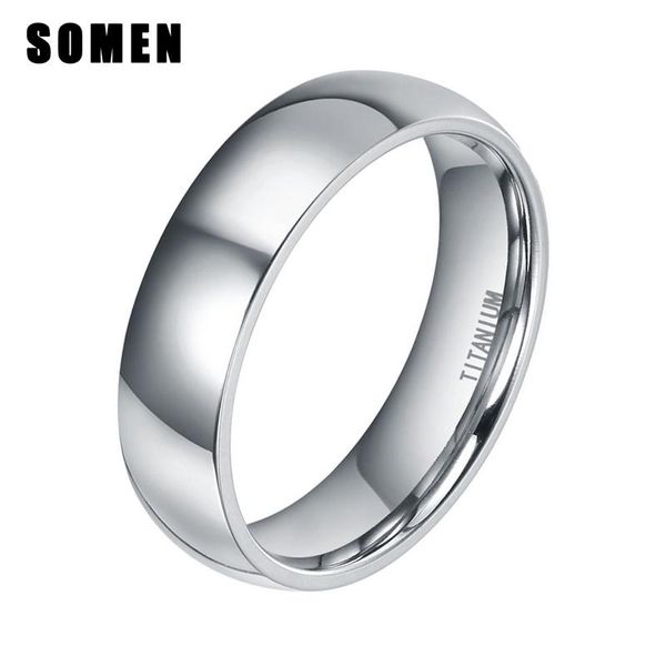 wedding rings 6mm silver color titanium women classic band engagement promise ring dome polished female fashion jewelry, Slivery;golden
wedding rings 6mm silver color titanium women classic band engagement promise ring dome polished female fashion jewelry, Slivery;golden
