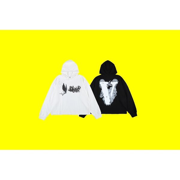 long 2021 brand v hoodie hiroshi fujiwara and edison chen's smoke devil angel big printed high street trend terry, Black
long 2021 brand v hoodie hiroshi fujiwara and edison chen's smoke devil angel big printed high street trend terry, Black