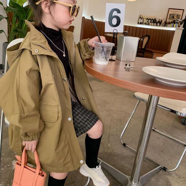 coat autumn arrival european and american style girl's jacket hooded windbreaker long fashion for cool cute baby girls, Blue;gray
coat autumn arrival european and american style girl's jacket hooded windbreaker long fashion for cool cute baby girls, Blue;gray