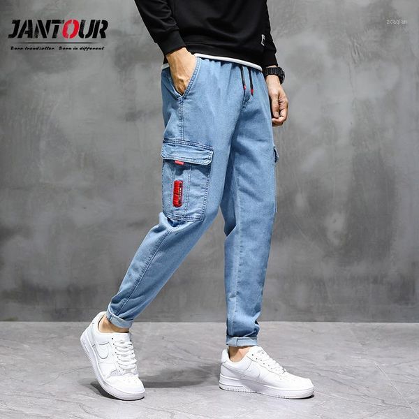 cargo harlan pocket jeans men's cotton beam feet leggings slim overalls classic style fashion blue casual joggers trousers male
cargo harlan pocket jeans men's cotton beam feet leggings slim overalls classic style fashion blue casual joggers trousers male