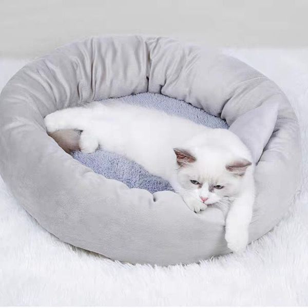 cat beds & furniture super soft small dog bed round breathable plush sofa for puppy cats cotton winter warm pet sleeping bag with pillow
cat beds & furniture super soft small dog bed round breathable plush sofa for puppy cats cotton winter warm pet sleeping bag with pillow