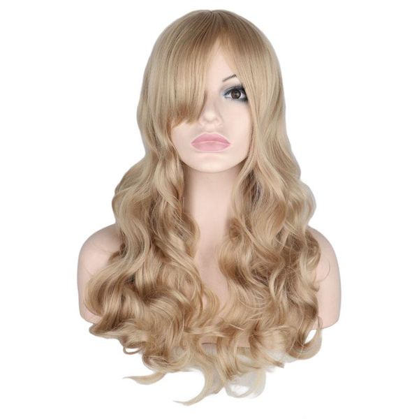 synthetic wigs qqxcaiw long wavy natural mixed blonde wig women party lady heat resistant hair, Black
synthetic wigs qqxcaiw long wavy natural mixed blonde wig women party lady heat resistant hair, Black