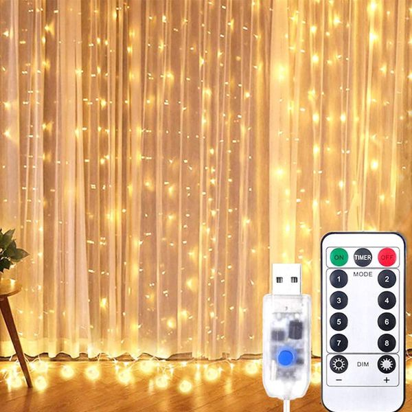 strings led christmas fairy string lights remote control usb with 8 modes 300leds for bedroom party decoration
strings led christmas fairy string lights remote control usb with 8 modes 300leds for bedroom party decoration