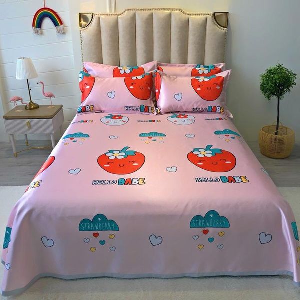 bedding sets lovely strawberry printing easy-to-clean summer cool sleeping mat pillowcase ice silk mattress sheets for household use oceania
bedding sets lovely strawberry printing easy-to-clean summer cool sleeping mat pillowcase ice silk mattress sheets for household use oceania