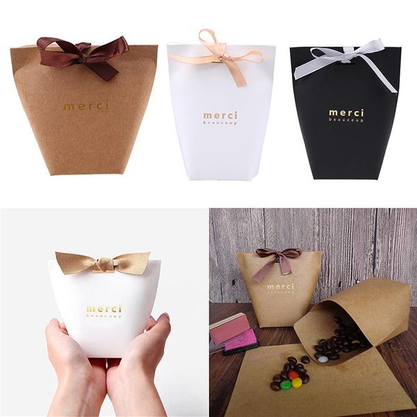 black white brown merci gift box with ribbon french thank you wedding favors bag party packaging candy kraft paper bags wrap
black white brown merci gift box with ribbon french thank you wedding favors bag party packaging candy kraft paper bags wrap