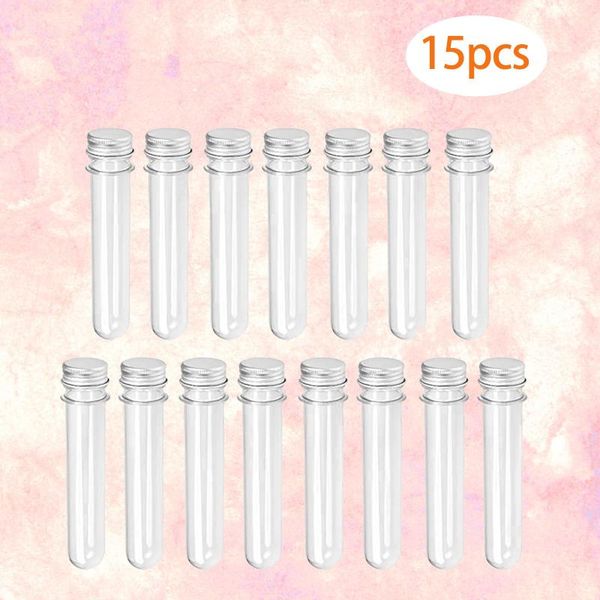 storage bottles & jars empty clear screw neck glass bottle with aluminum lids 40 cc tube container cap plastic vial #t3g
storage bottles & jars empty clear screw neck glass bottle with aluminum lids 40 cc tube container cap plastic vial #t3g