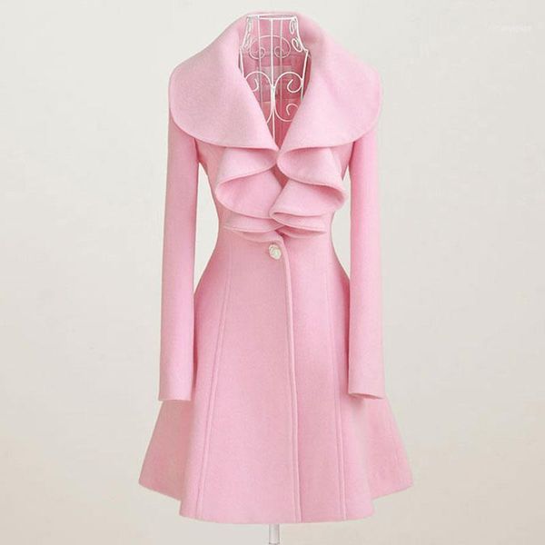 woolen coat for women autumn fall winter outfit elegant ladies cloth long ruffled fur overcoat1, Black
woolen coat for women autumn fall winter outfit elegant ladies cloth long ruffled fur overcoat1, Black