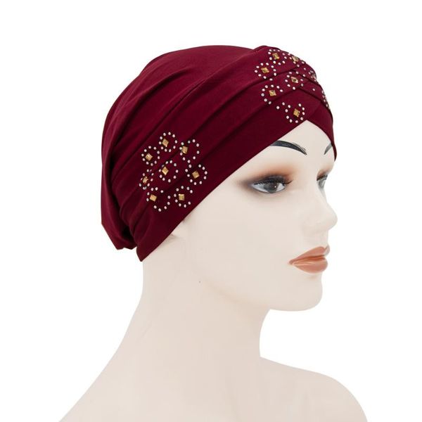 ethnic clothing french fashion muslim women's baotou hat with diamond headscarf abaya accessories dubai arab ladies hood, Red
ethnic clothing french fashion muslim women's baotou hat with diamond headscarf abaya accessories dubai arab ladies hood, Red