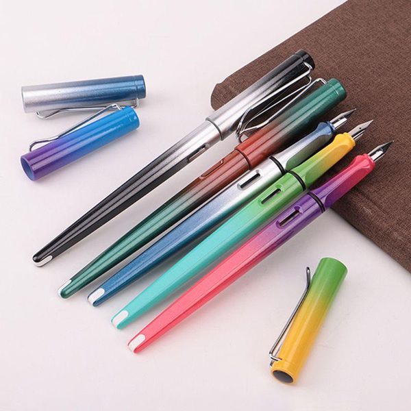 fountain pens 0.38 mm extra fine colorful gradient pen business student calligraphy office supply writing tool
fountain pens 0.38 mm extra fine colorful gradient pen business student calligraphy office supply writing tool