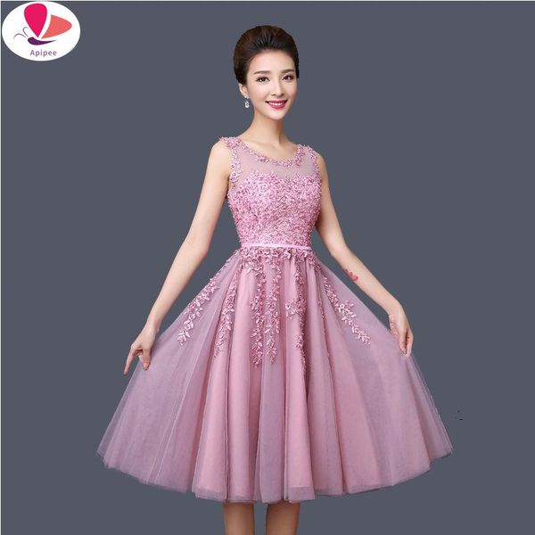 casual dresses lace many color illusion flowers beading a-line knee length dinner bridesmaids party short formal dress, Black;gray
casual dresses lace many color illusion flowers beading a-line knee length dinner bridesmaids party short formal dress, Black;gray