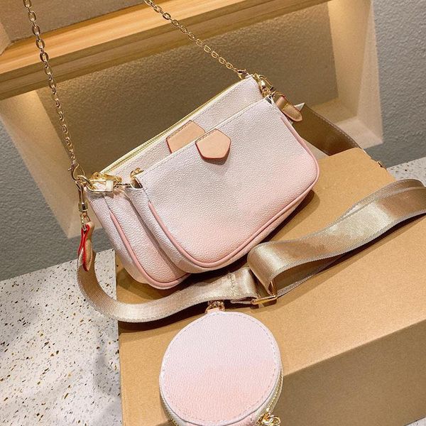 mahjong three-piece suit bag 2021 ladies gradient color handbag with original box date code wallet portable single shoulder messenger multi-
mahjong three-piece suit bag 2021 ladies gradient color handbag with original box date code wallet portable single shoulder messenger multi-