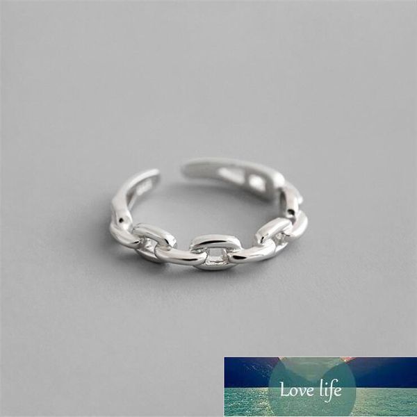 new fashion simple personality chain shaped 925 sterling silver not allergic hollow fine chain adjustable opening rings r173 factory price e
new fashion simple personality chain shaped 925 sterling silver not allergic hollow fine chain adjustable opening rings r173 factory price e