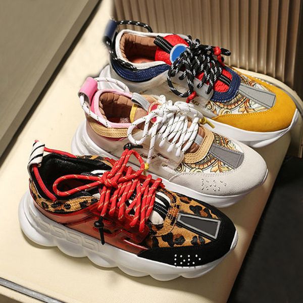 womens men des chaussures casual shoes leather patchwork triple s breathable chain reaction sneakers schuhe walking track trainers size 36-4, Black
womens men des chaussures casual shoes leather patchwork triple s breathable chain reaction sneakers schuhe walking track trainers size 36-4, Black